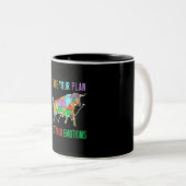 Tasse 2 Couleurs Investisseurs Échange Votre Plan (Devant droit)