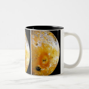 Tasse 2 Couleurs Io de la lune de Jupiter