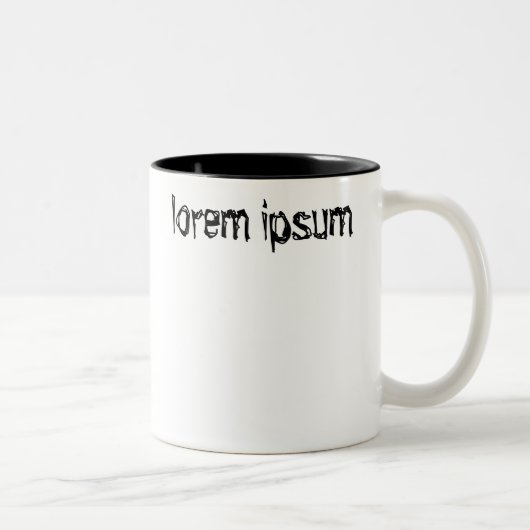 Tasse 2 Couleurs Ipsum de Lorem (Droit)