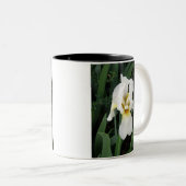 Tasse 2 Couleurs Iris blanc (Devant droit)