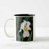 Tasse 2 Couleurs Iris blanc (Gauche)