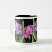 Tasse 2 Couleurs Iris de ressort (Devant gauche)
