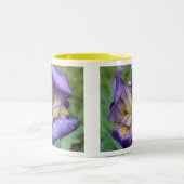 Tasse 2 Couleurs Iris Violet (Iris Germanica) (Centre)