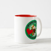 Tasse 2 Couleurs Irish Coffee Aficionado (Devant droit)