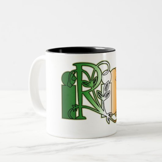 Tasse 2 Couleurs Irish Pride (Devant gauche)