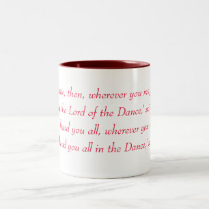 Tasse 2 Couleurs Irish Step Dance - Lord du choeur de danse