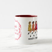 Tasse 2 Couleurs Irish Step Dance Mother - Rainbow Line (Centre)
