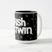 Tasse 2 Couleurs Irish Twin (Devant droit)