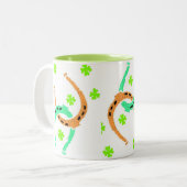 Tasse 2 Couleurs Irlandais (Devant gauche)