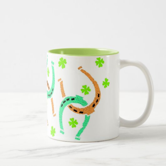 Tasse 2 Couleurs Irlandais (Droit)