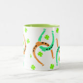 Tasse 2 Couleurs Irlandais (Centre)