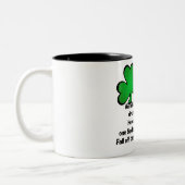 Tasse 2 Couleurs Irlandais buvant disant 4 - tasse/Stein (Gauche)