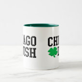 Tasse 2 Couleurs Irlandais de Chicago (Centre)