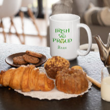 Irlandais et fier personnalisé