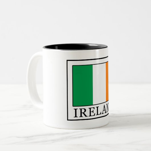 Tasse 2 Couleurs Irlande (Devant gauche)