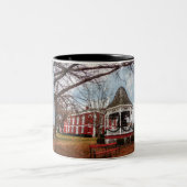 Tasse 2 Couleurs Iron County Courthouse et Gazebo (Centre)