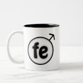 Tasse 2 Couleurs ironman (Gauche)