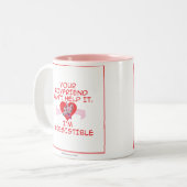 Tasse 2 Couleurs Irrésistible (Devant gauche)