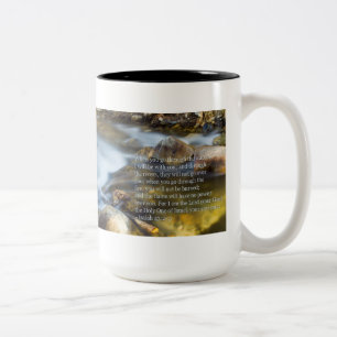 Tasse 2 Couleurs Isaïe 43 : 2 ou 3