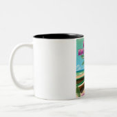 Tasse 2 Couleurs Isla Holbox Mexique (Gauche)