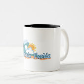 Tasse 2 Couleurs Islamorada. (Devant droit)