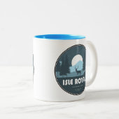 Tasse 2 Couleurs Isle Royale National Park Deer (Devant droit)