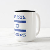 Tasse 2 Couleurs Israël fort (Devant droit)