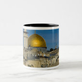 Tasse 2 Couleurs Israël, Jérusalem, Dôme du Rocher (Centre)