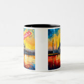 Tasse 2 Couleurs Istanbul Turquie Souvenir (Centre)