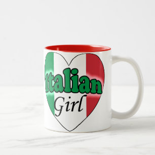 Tasse 2 Couleurs Italian Girl