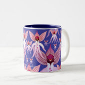 Tasse 2 Couleurs Italica d'Orchis (Devant droit)