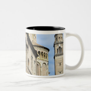 Tasse 2 Couleurs Italie, Parme, Tour de l'église San Giovanni