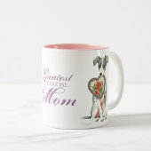 Tasse 2 Couleurs Italien Greyhound Heart (Devant droit)