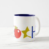 Tasse 2 Couleurs iTeach (Devant droit)