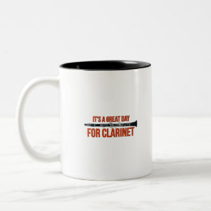 Tasse 2 Couleurs It's A Great Day for Clarinet