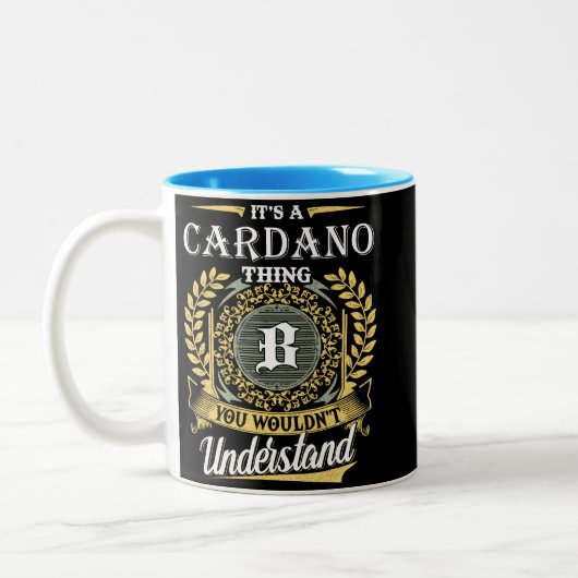 Tasse 2 Couleurs It's an Cardano Thing You Wouldn't Understand (Gauche)