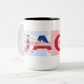 Tasse 2 Couleurs Jack (Devant gauche)