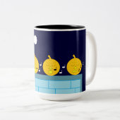 Tasse 2 Couleurs Jack-o'-lanternes géants : (Devant droit)