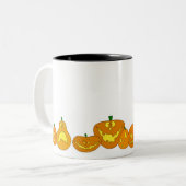 Tasse 2 Couleurs Jack-O-Tasse (Devant gauche)