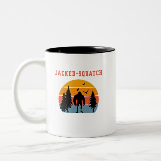 Tasse 2 Couleurs Jacked-Squatch (Gauche)