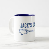 Tasse 2 Couleurs Jack's Canyon Arizona Rock Escalade (Devant gauche)