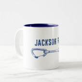 Tasse 2 Couleurs Jackson Falls Illinois Rock Escalade (Devant gauche)