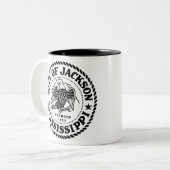 Tasse 2 Couleurs Jackson Mississippi (Devant gauche)