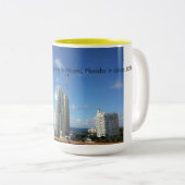 Tasse 2 Couleurs Jackson Welding Company Miami Floride 2014 Café (Devant droit)