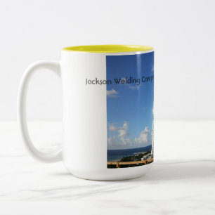 Tasse 2 Couleurs Jackson Welding Company Miami Floride 2014 Café