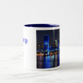 Tasse 2 Couleurs Jacksonville FL (Centre)