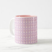 Tasse 2 Couleurs Jacquard rose (Devant gauche)