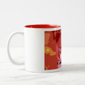 Tasse 2 Couleurs J'adore "Icies"... (Gauche)