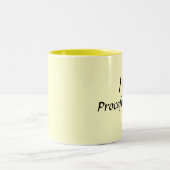 Tasse 2 Couleurs J'adore la tasse. (Centre)