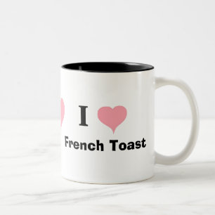 Tasse 2 Couleurs J'adore le pain perdu